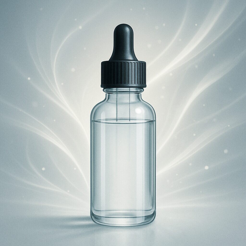 Bouteille de compte-gouttes transparente et concentrés de saveur légère et ombragée pour les e-liquides des e-liquides
