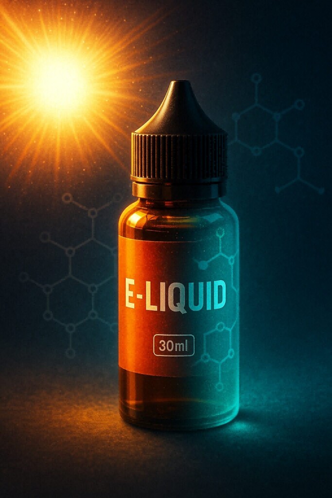  Electronic liquid bottle and molecular structure，Flavor Concentrates for E-Liquids
