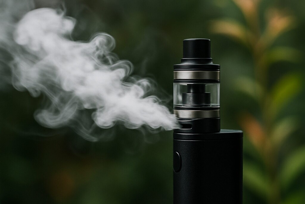 Black E-cigarettes and Vapor Clouds Flavor Concentrates for E-Liquids