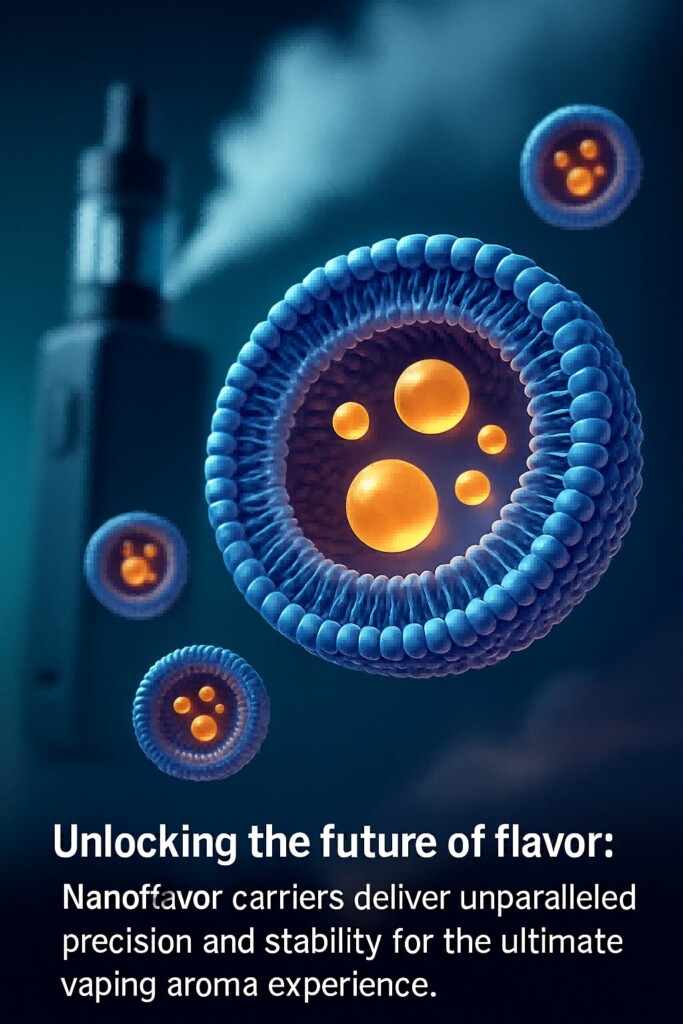 Nano aroma carrier and vaporizer Flavor Concentrates for E-Liquids