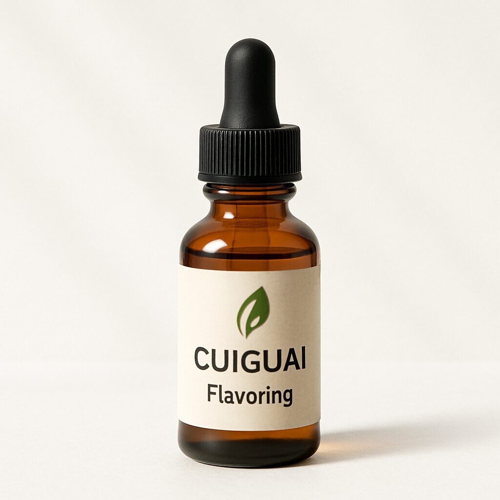 CUIGAUI Flavoring Amber Glass Dropper Bottle Flavor Concentrates for E-Liquids