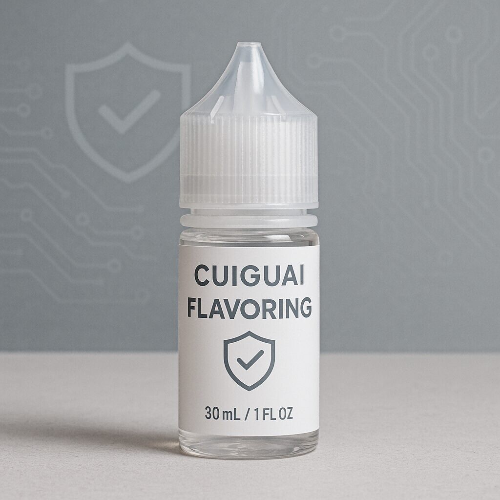 CUIGUAI Flavoring Close-up of e-liquid concentrate bottle Flavor Concentrates for E-Liquids