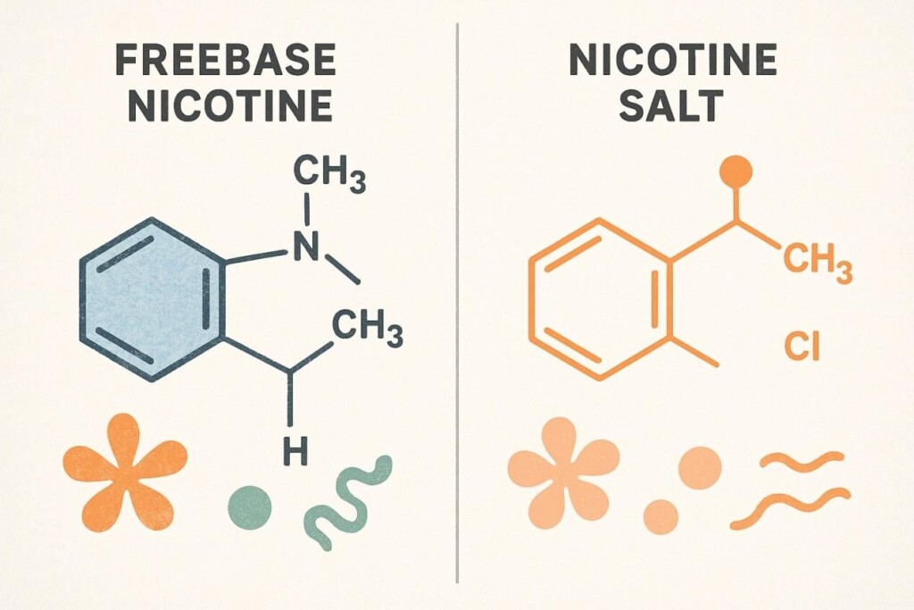 Comparison of Free-Radical Nicotine and Nicotine Salts Flavor Concentrates for E-Liquids+E-liquid flavors CUIGUAI Flavor