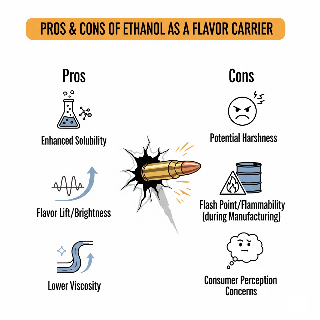 Flavor Carriers: The Pros and Cons of Ethanol Flavor Concentrates for E-Liquids E-liquid flavors+CUIGUAI Flavor