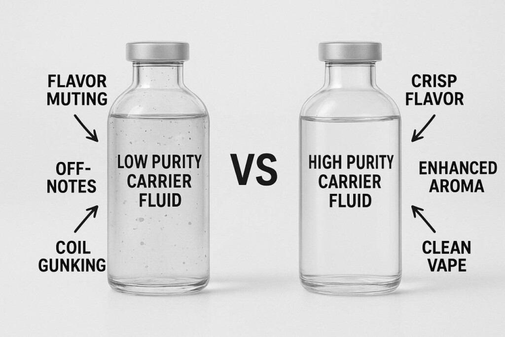 Purity comparison chart Flavor Concentrates for E-Liquids+E-liquid flavors+CUIGUAI Flavor