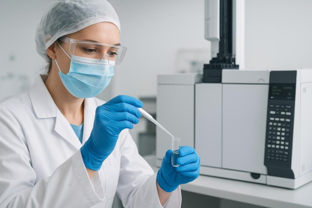 Female scientists in a laboratory Flavor Concentrates for E-Liquids+E-liquid flavors+CUIGUAI Flavor