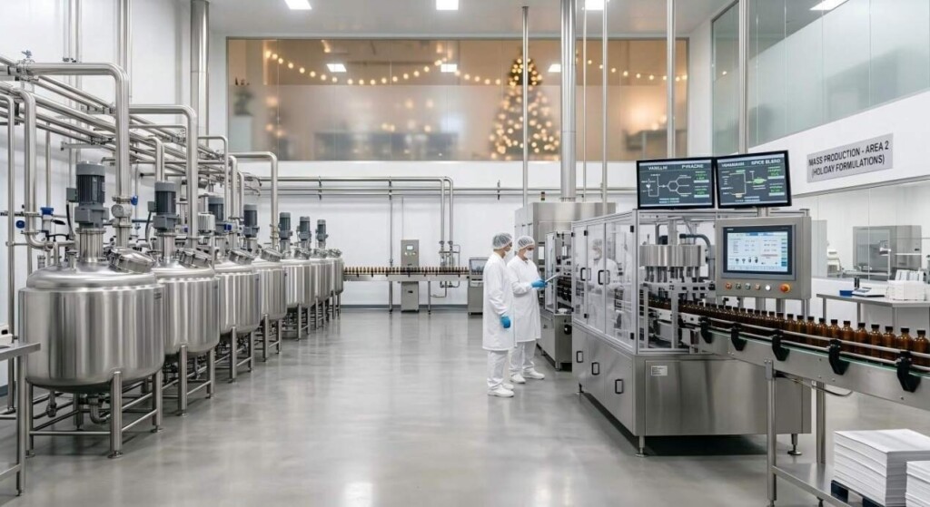 Tour our state-of-the-art e-liquid manufacturing facility, featuring automated production lines and advanced chemical blending processes.