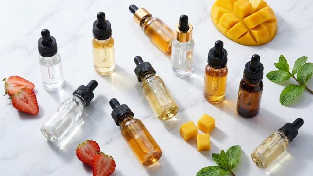 Premium e-liquid flavor concentrate bottles from CUIGUAI Flavoring — the foundation of signature blends that convert flavor-hopping vapers into loyal, repeat customers.