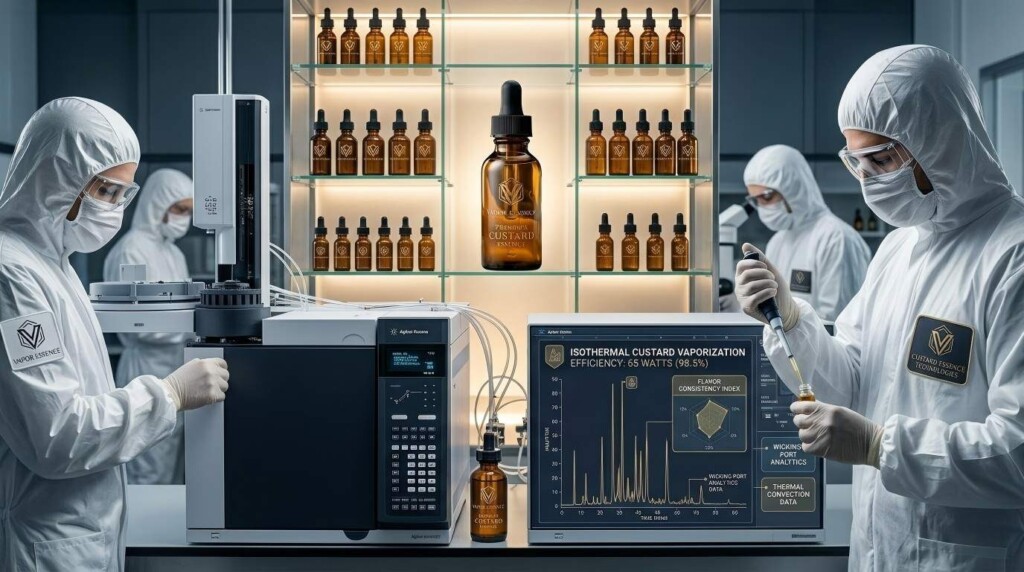 Step inside our state-of-the-art R&D laboratory, where professional chemists ensure superior quality and safety for premium vape products.