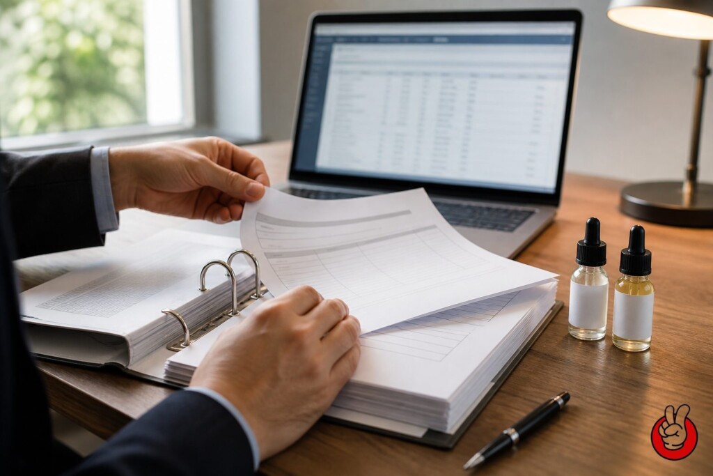 What a CAS Registry Number is, who assigns it, and why accurate CAS numbers are the backbone of e-liquid ingredient declaration.