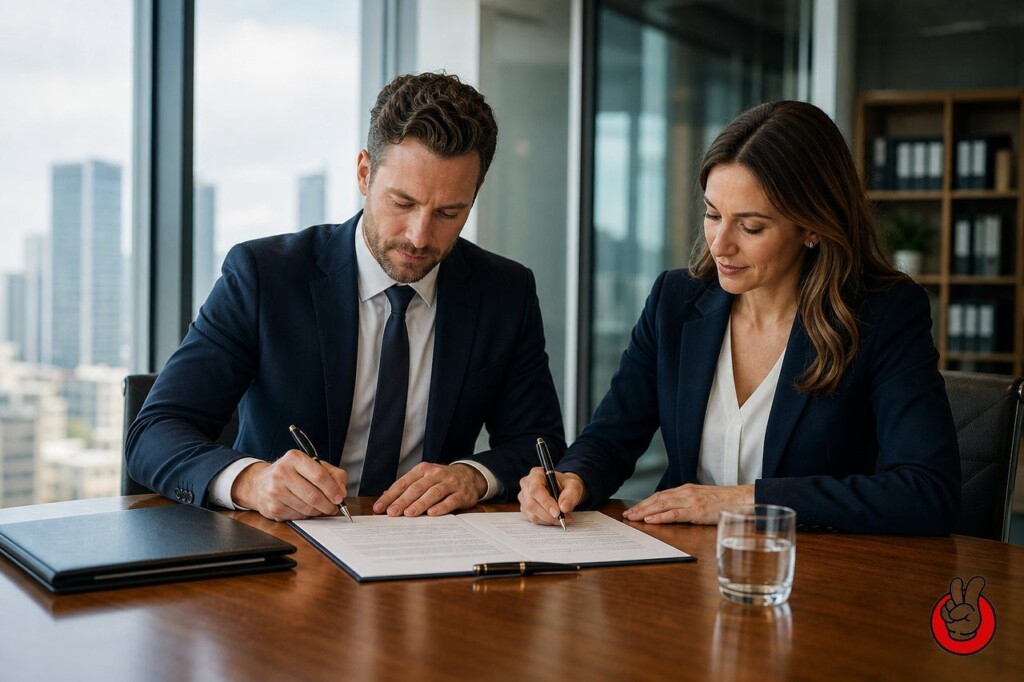 Un acheteur et un fournisseur d'arômes signent une NDA mutuelle avant de partager des formulations exclusives d'e-liquides dans le cadre de confidentialité de CUIGUAI.