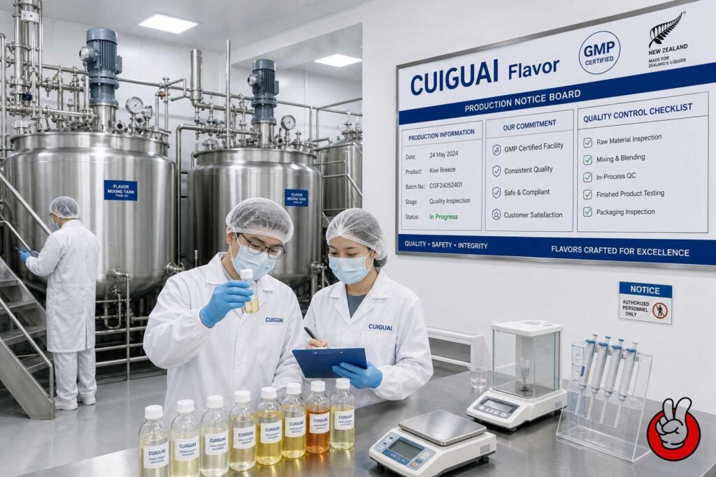 Controlled manufacturing, release and export-documentation operations.
